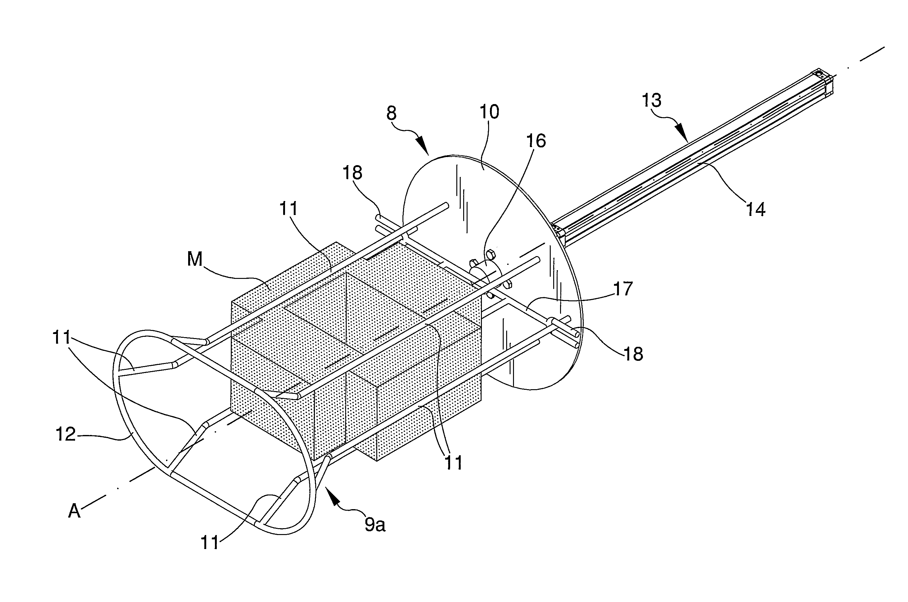 Shot-blasting machine for surface treatment of procucts