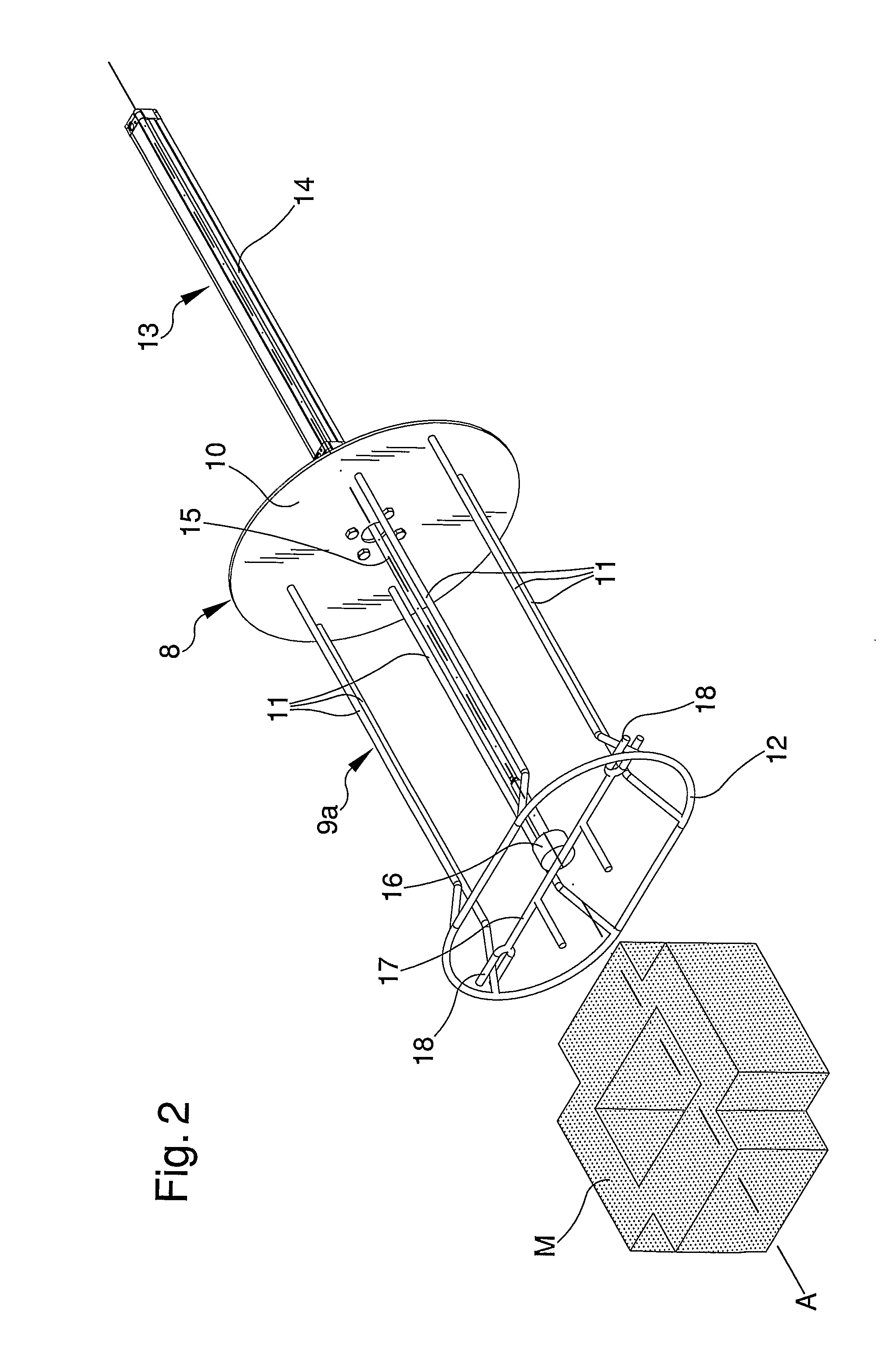 Shot-blasting machine for surface treatment of procucts