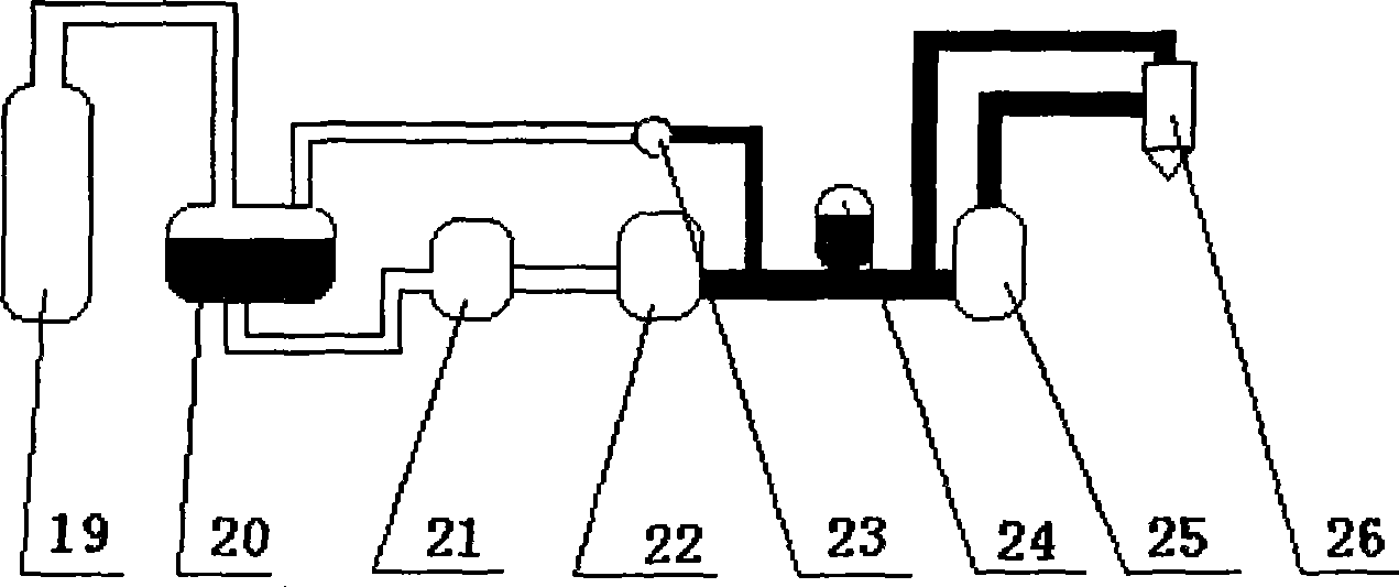 System test method for liquid pressure fuel tester