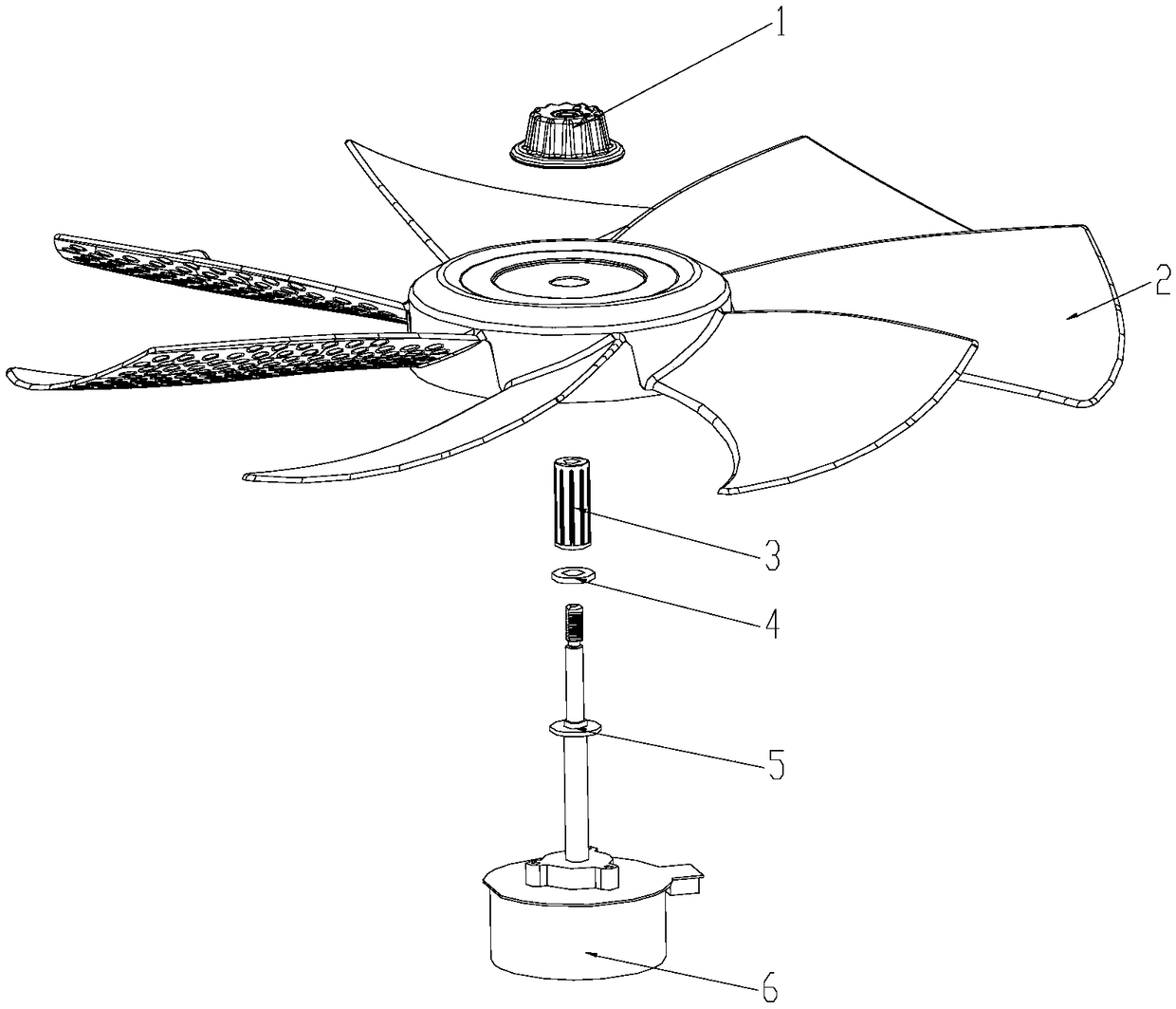 Electric fan head assembly and electric fan