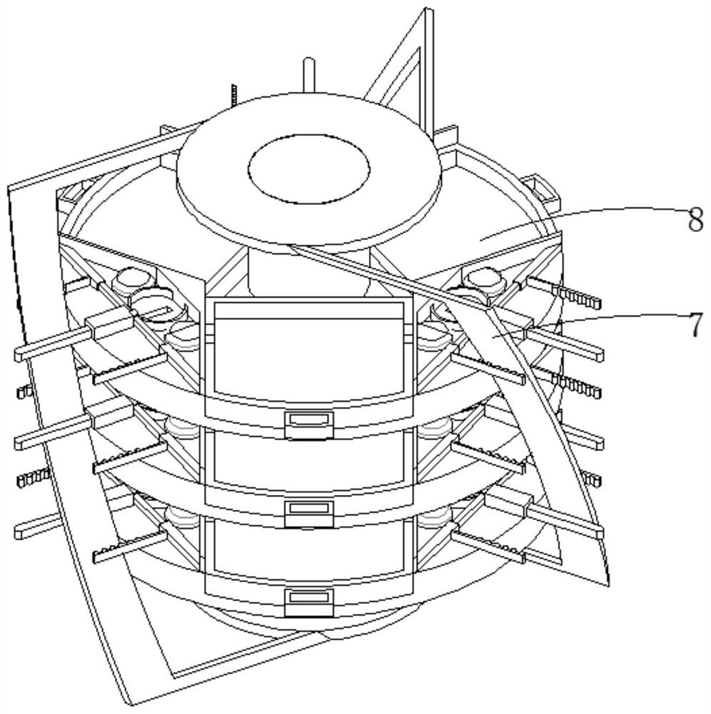 Probiotic constant-temperature drying device and drying method