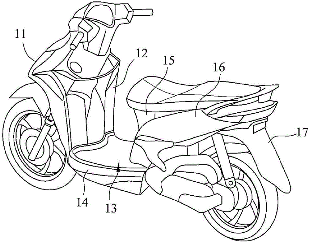 Motorcycle housing