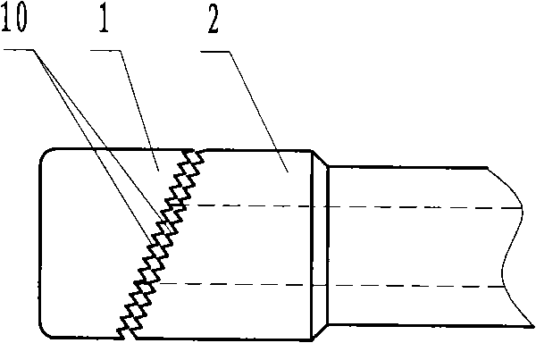 Fixed angle type needle holder