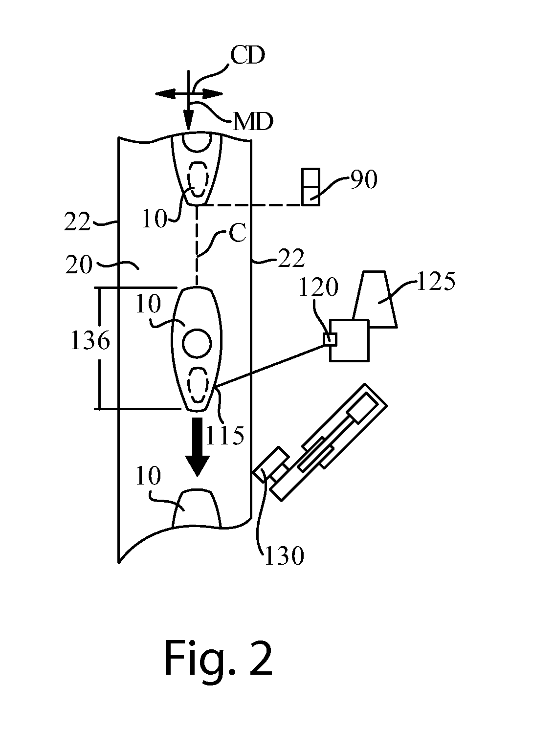 Process for forming a sleeve on a container