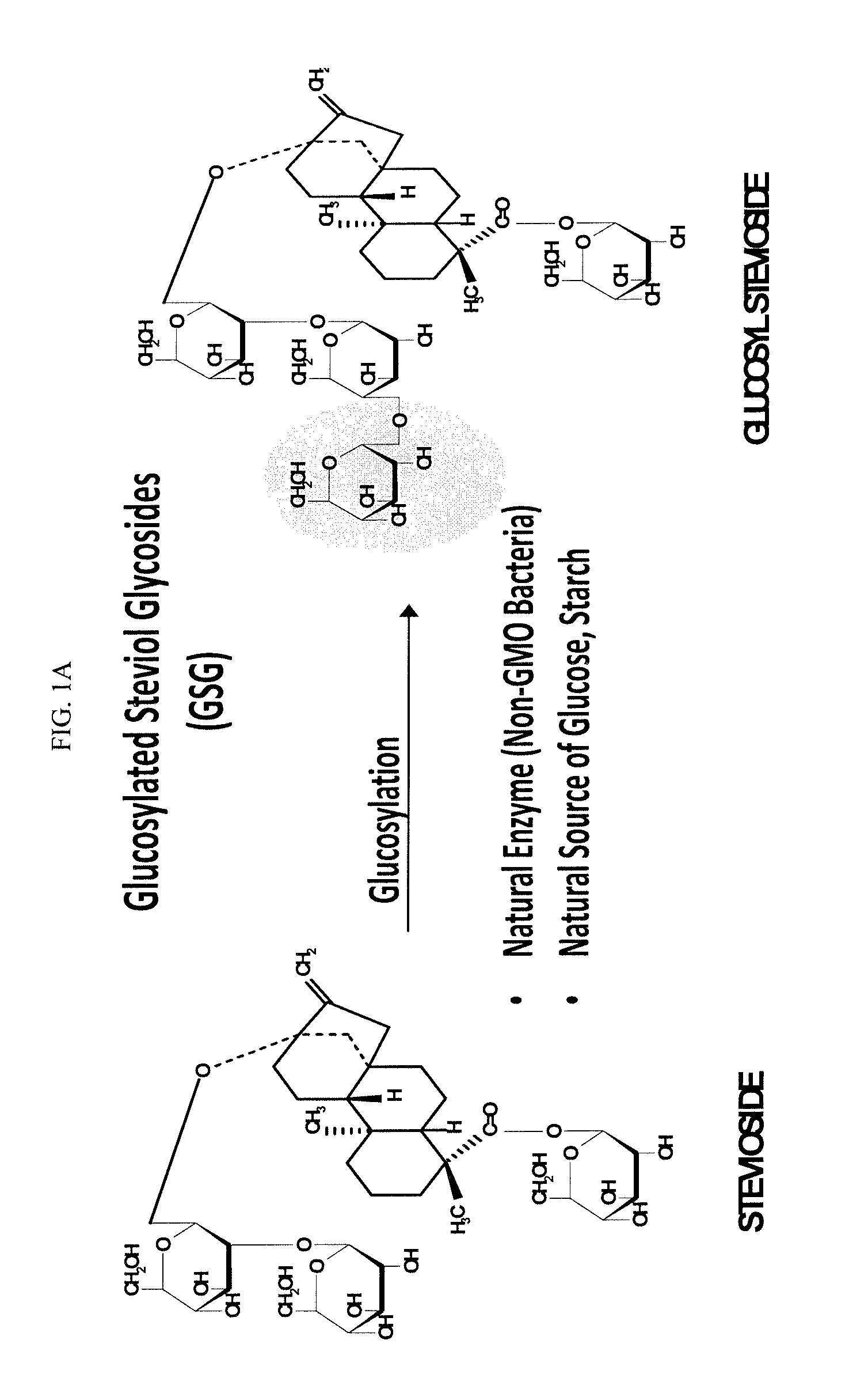 Glucosylated steviol glycoside as a flavor modifier