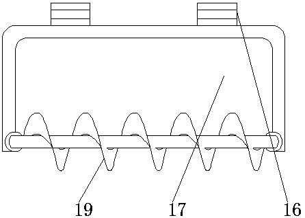 Soil loosening device for agricultural production