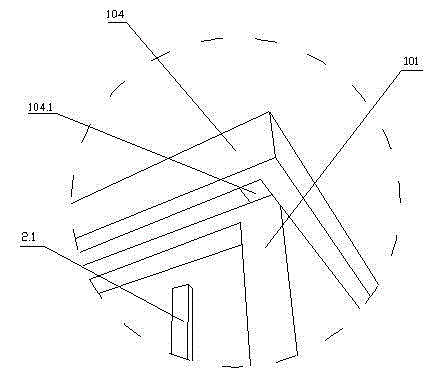 Automatic power distribution monitoring terminal convenient in disassembly and assembly