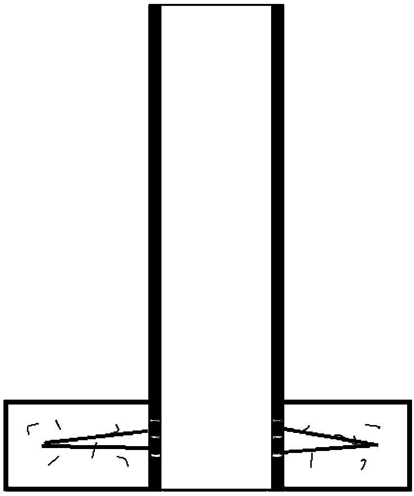 Method for increasing fracturing volume in tight sandstone reservoir