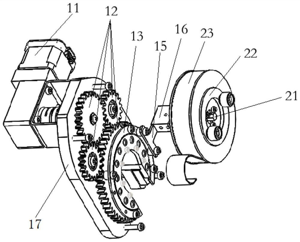 Handheld belt winding machine