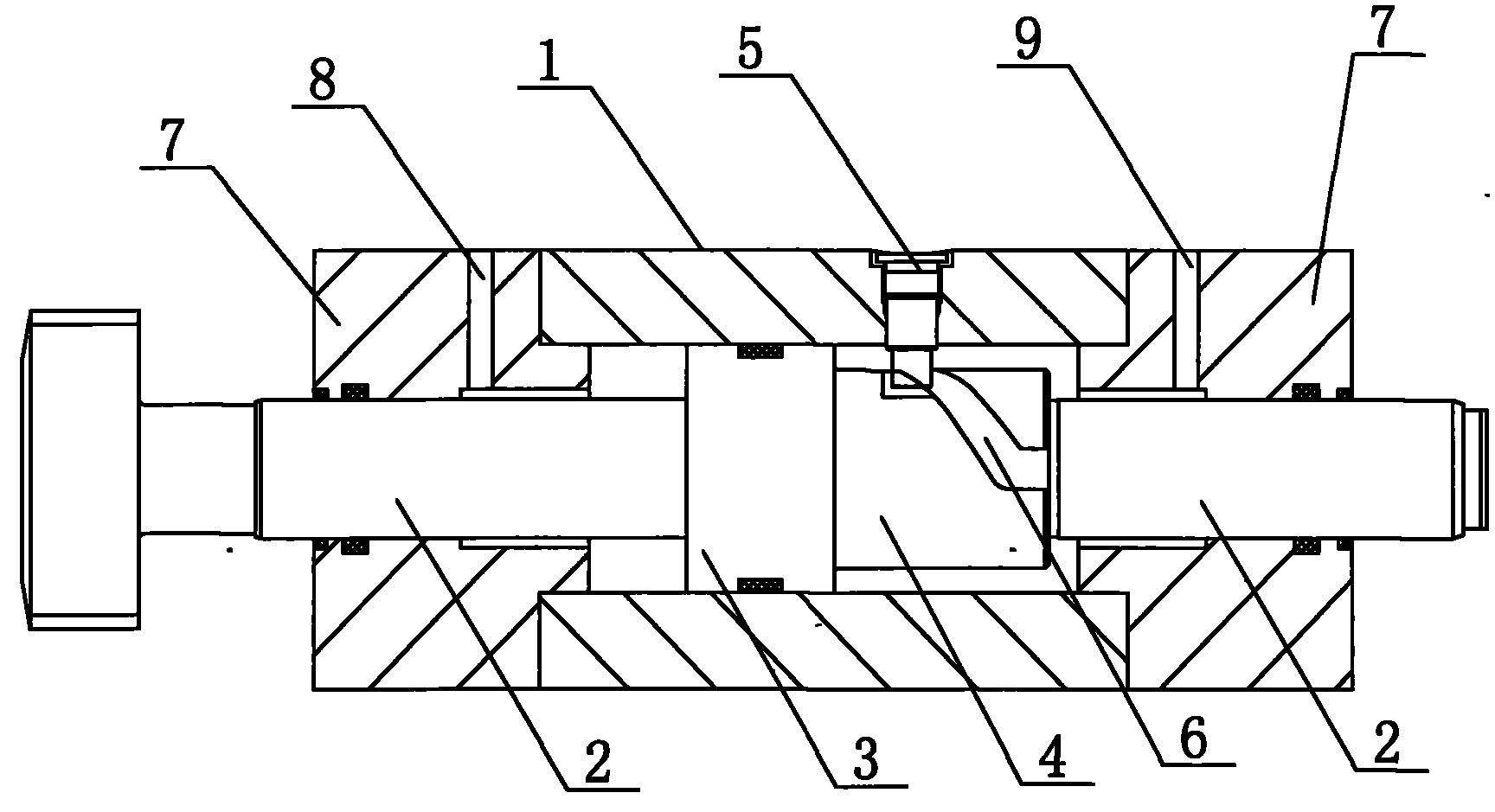 Telescopic-swivel hydraulic cylinder