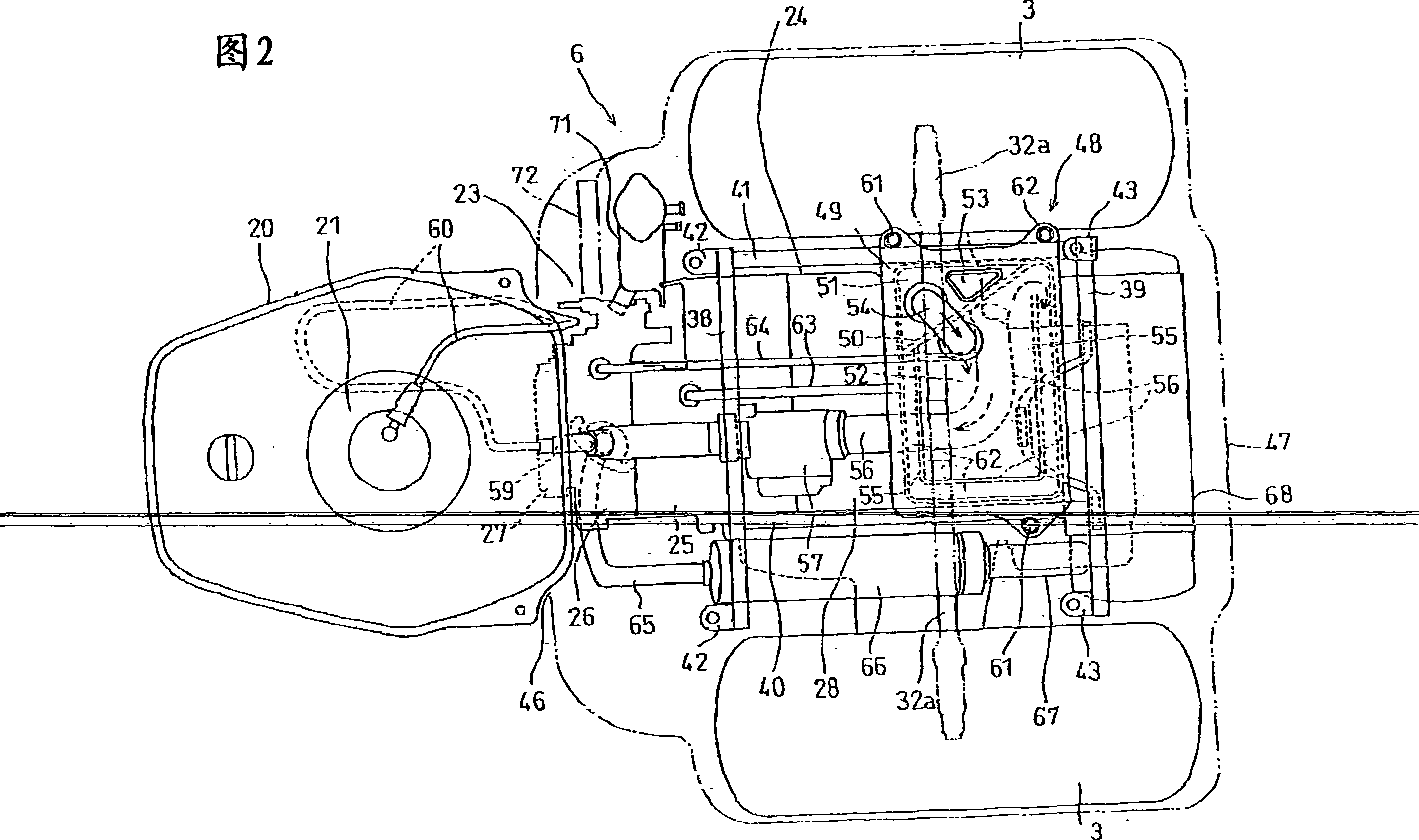 Blowby gas ventilator and crankcase emission control system of internal combustion engine