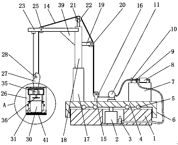 Cement lifting equipment for industrial production