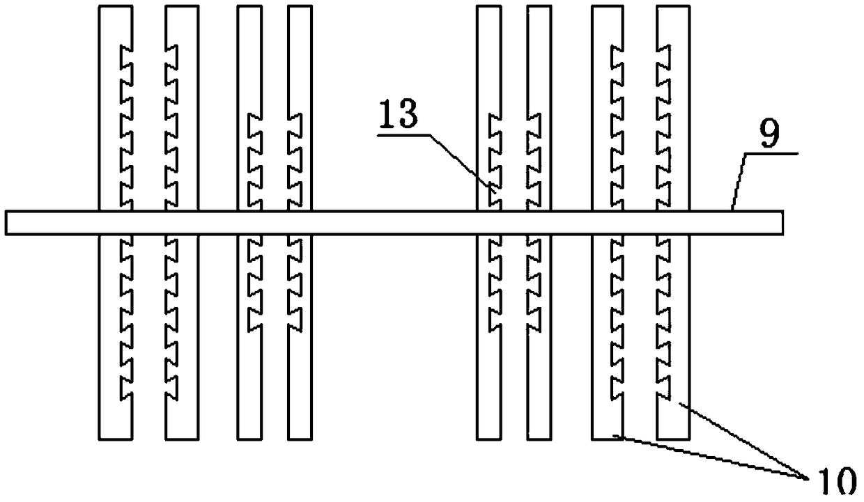 A special-shaped combination structure and installation method of an assembled giant tube-in-tube circular steel pipe column