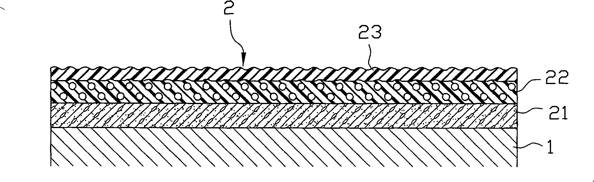 Anti-slip material coating on easily wettable and sliding floor and method of use thereof