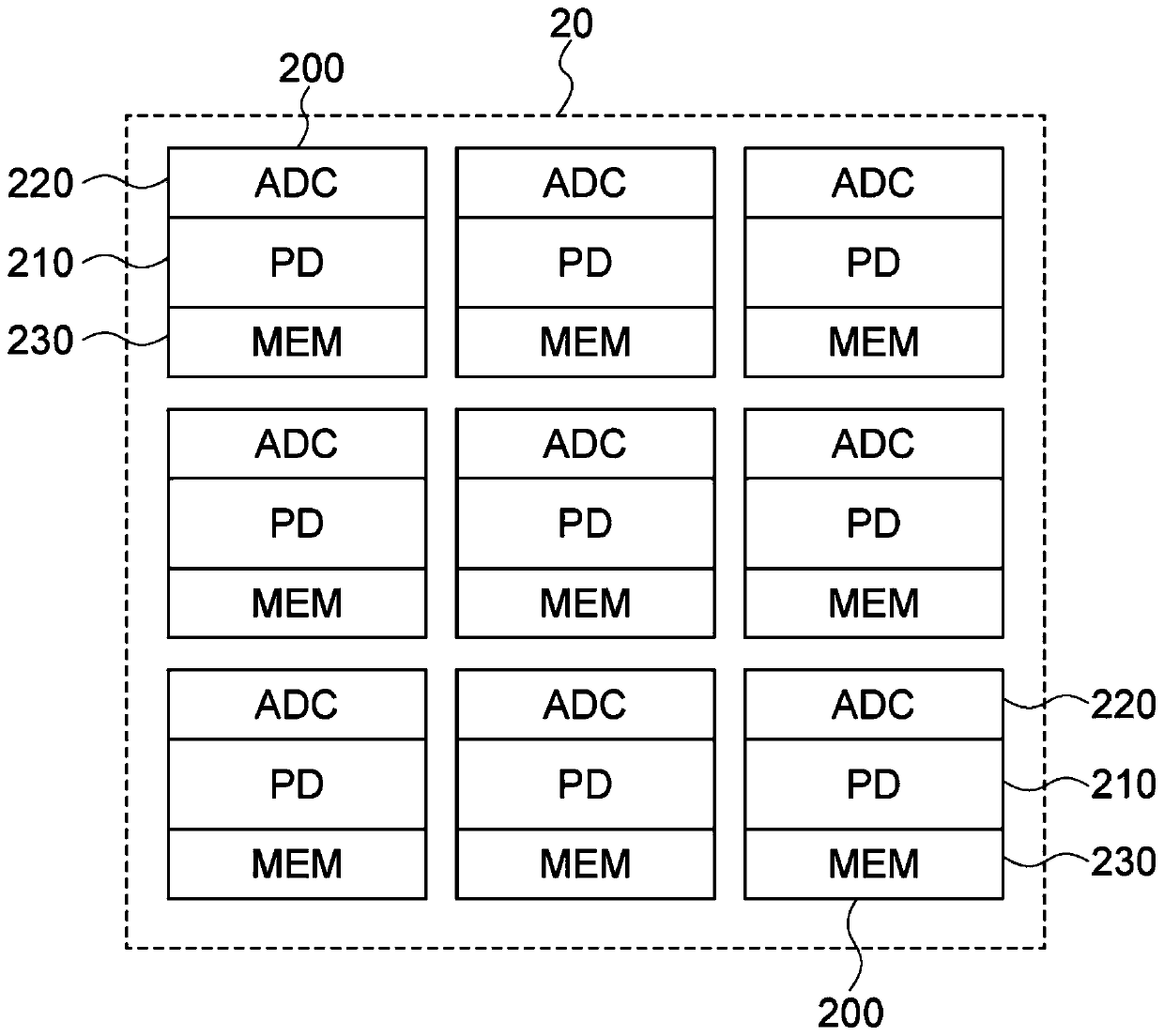 Solid-state imaging device, method for driving solid-state imaging device, and electronic apparatus