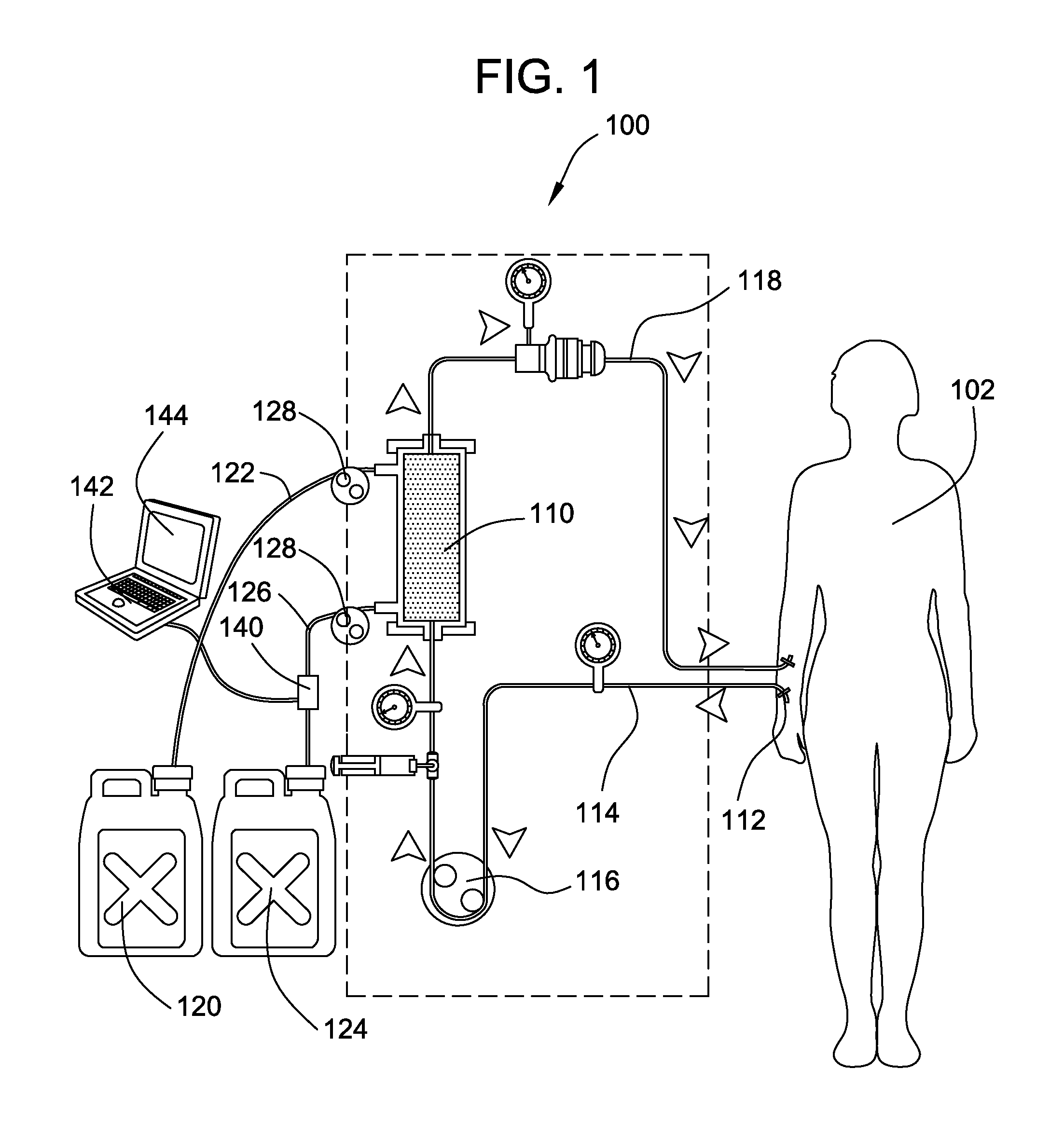 Conductivity detector for fluids