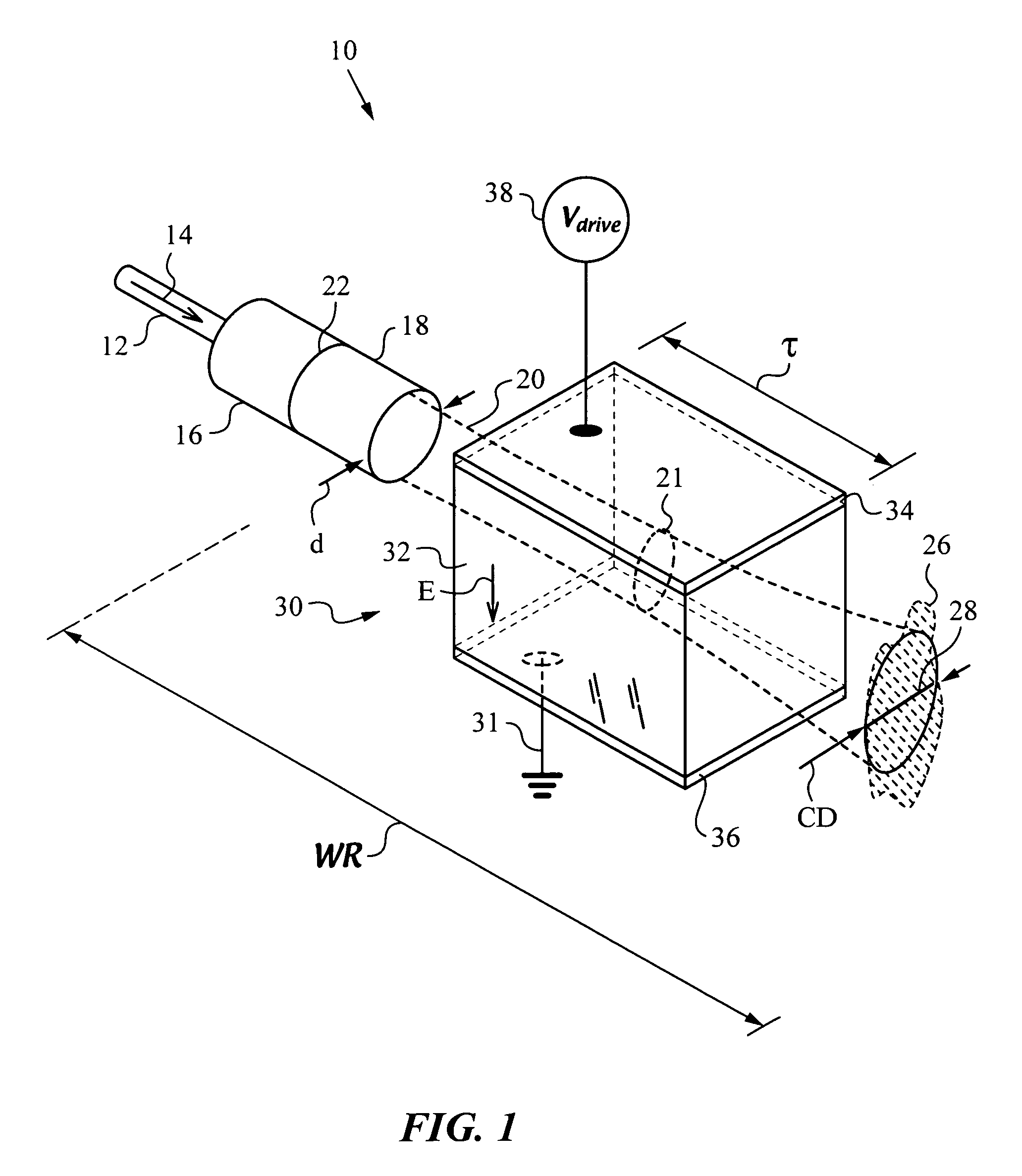 Fiberoptic reconfigurable devices with beam shaping for low-voltage operation