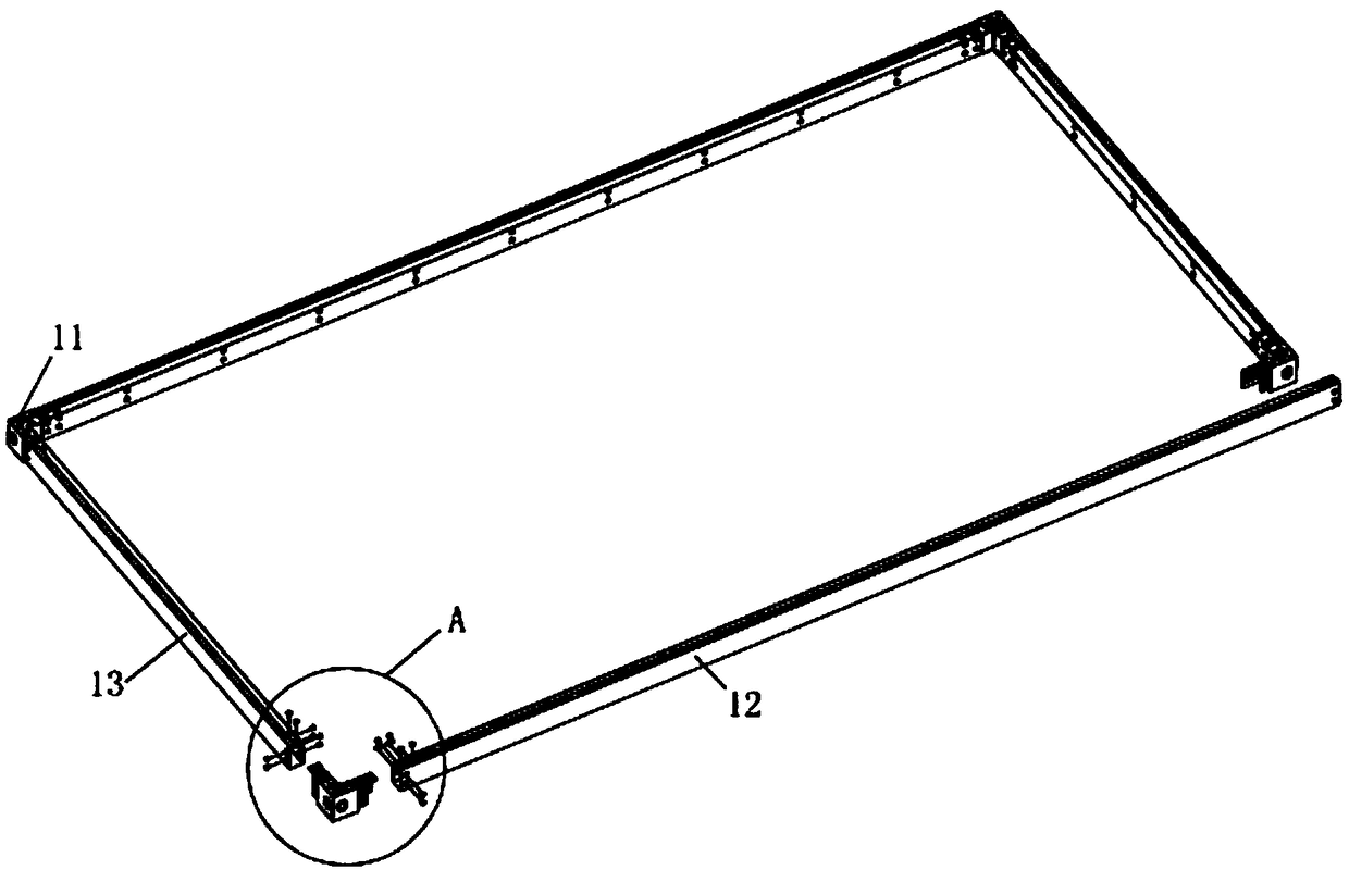 Container house box bottom