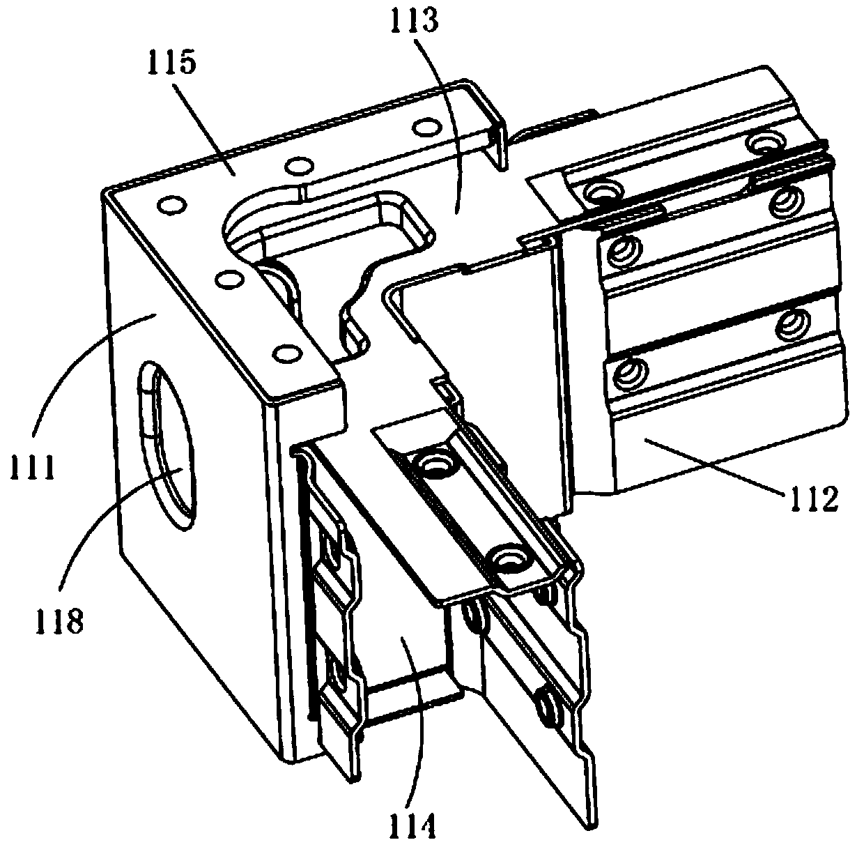 Container house box bottom