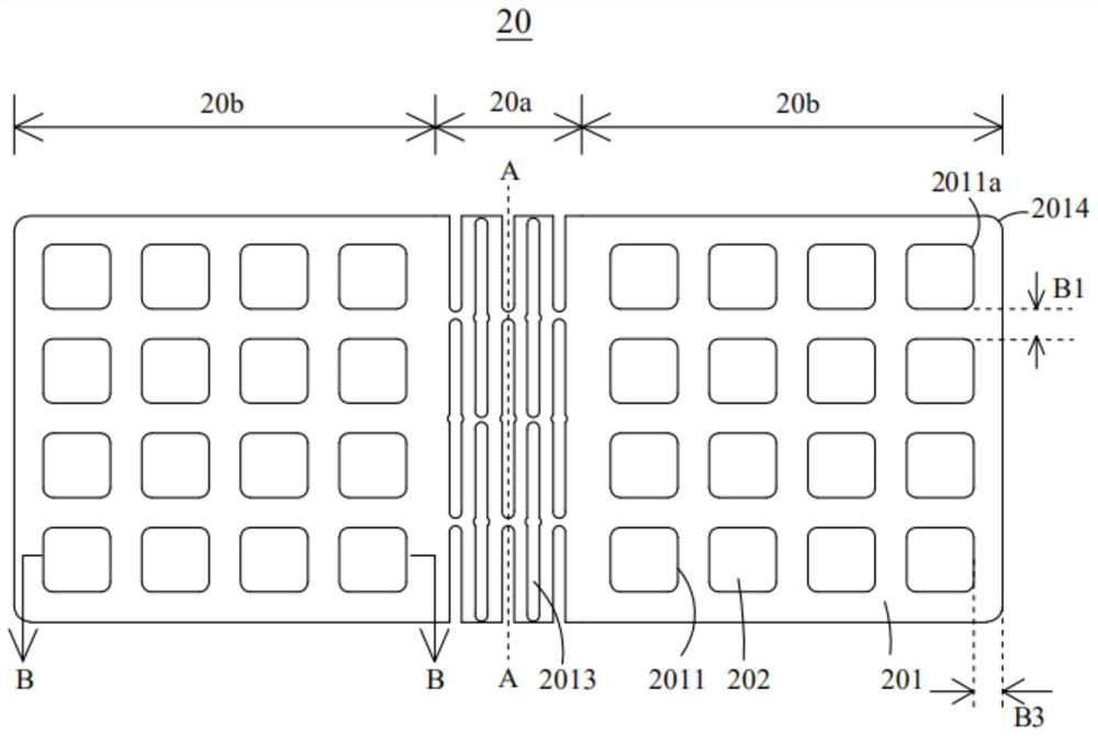 Supporting piece and foldable display module