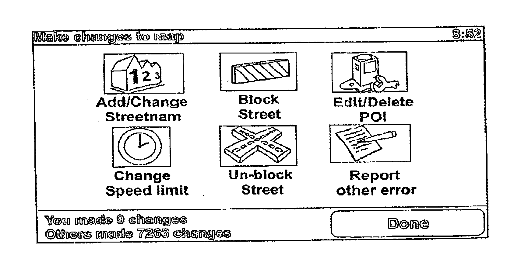 Method of generating improved map data for use in navigation devices