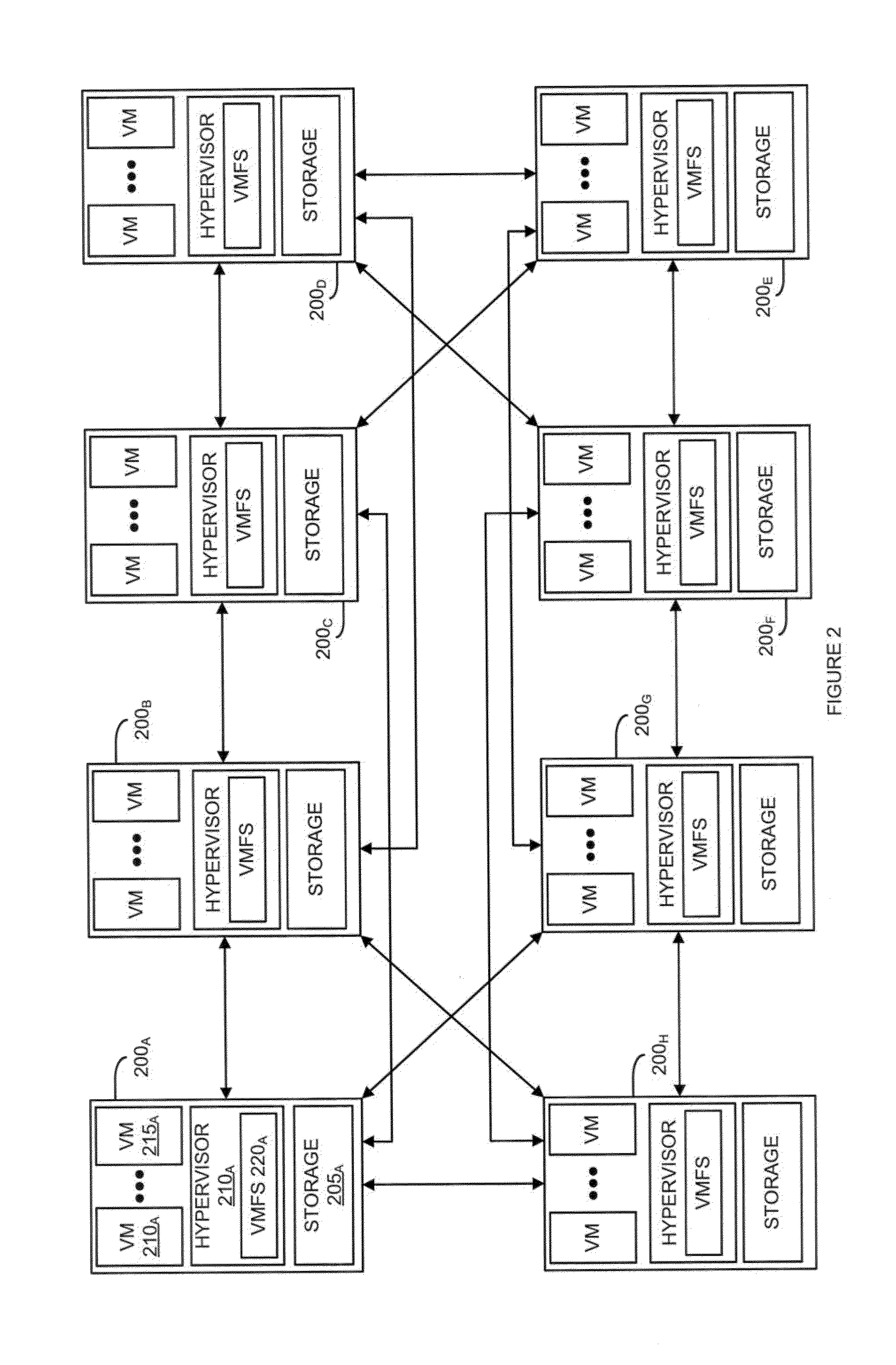 System and method for replicating disk images in a cloud computing based virtual machine file system