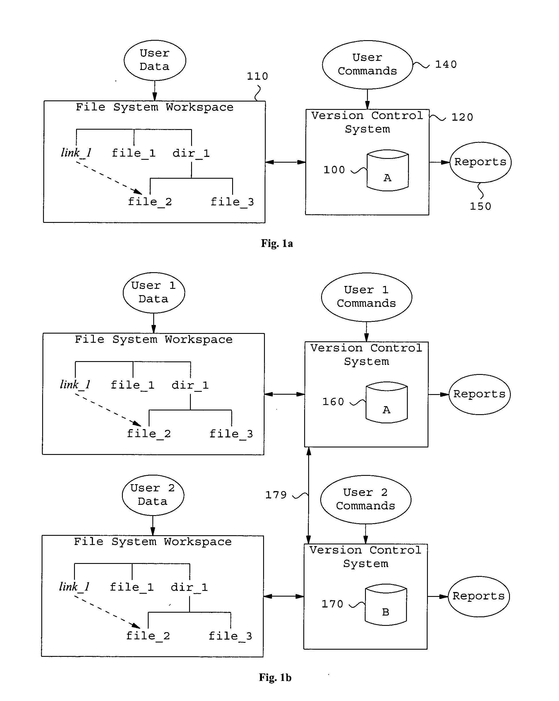 Distribution of data/metadata in a version control system