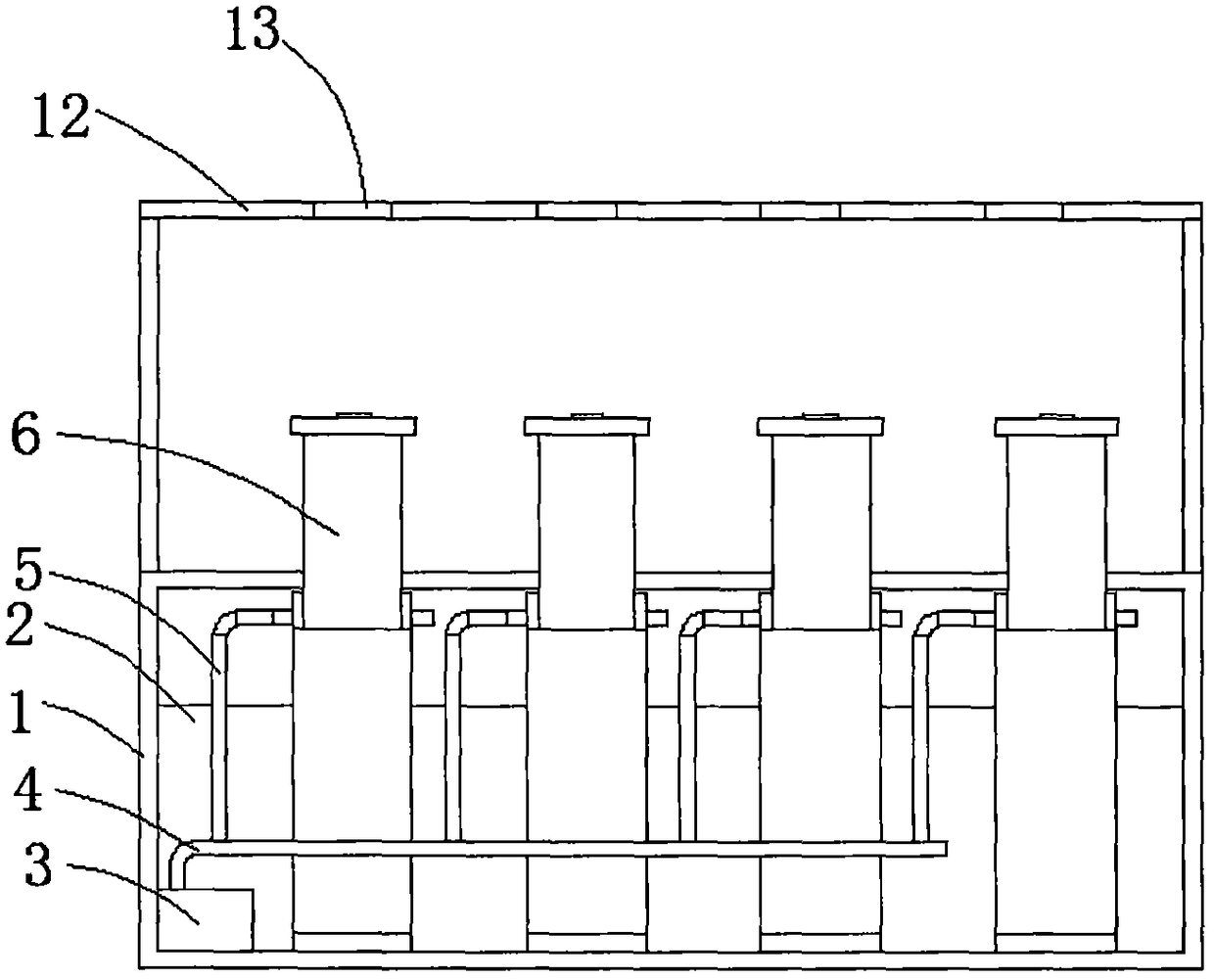 Corn root system growth research device