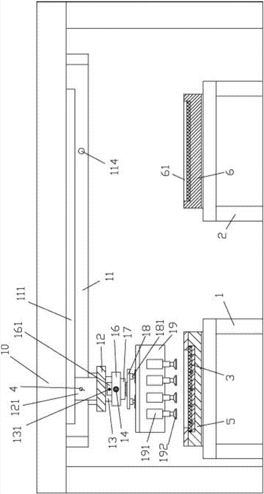 PCB split board moving and carrying mechanism