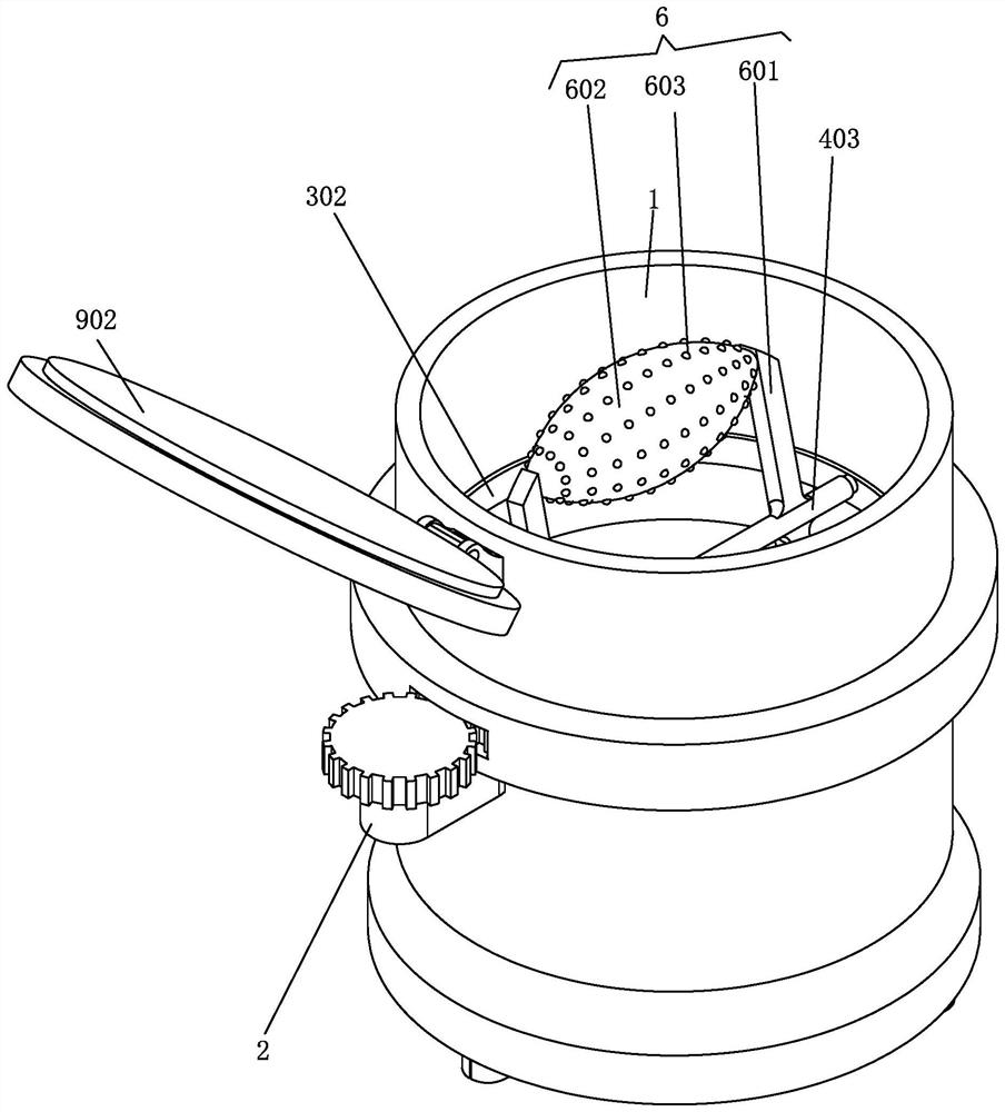 Simple universal type humus making machine