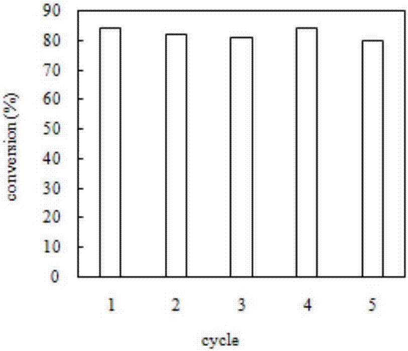 Penetrable silicone elastomer/nano catalyst material and preparation method thereof