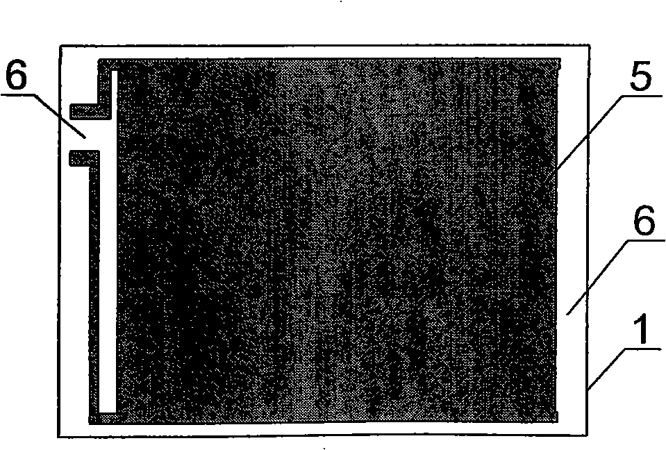 Touch screen electrode preparation method