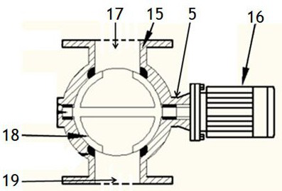 Water catcher capable of catching water continuously