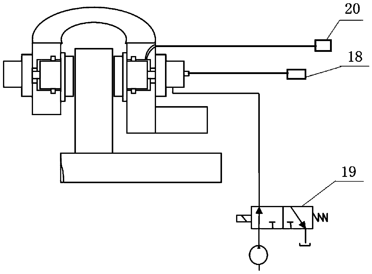 Driving and parking brake integrated type hydraulic clamp disc brake