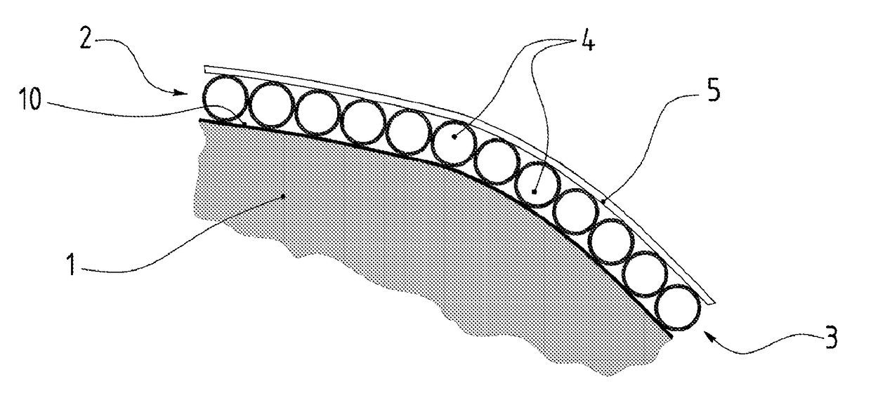 Damping skin system for protecting composite parts