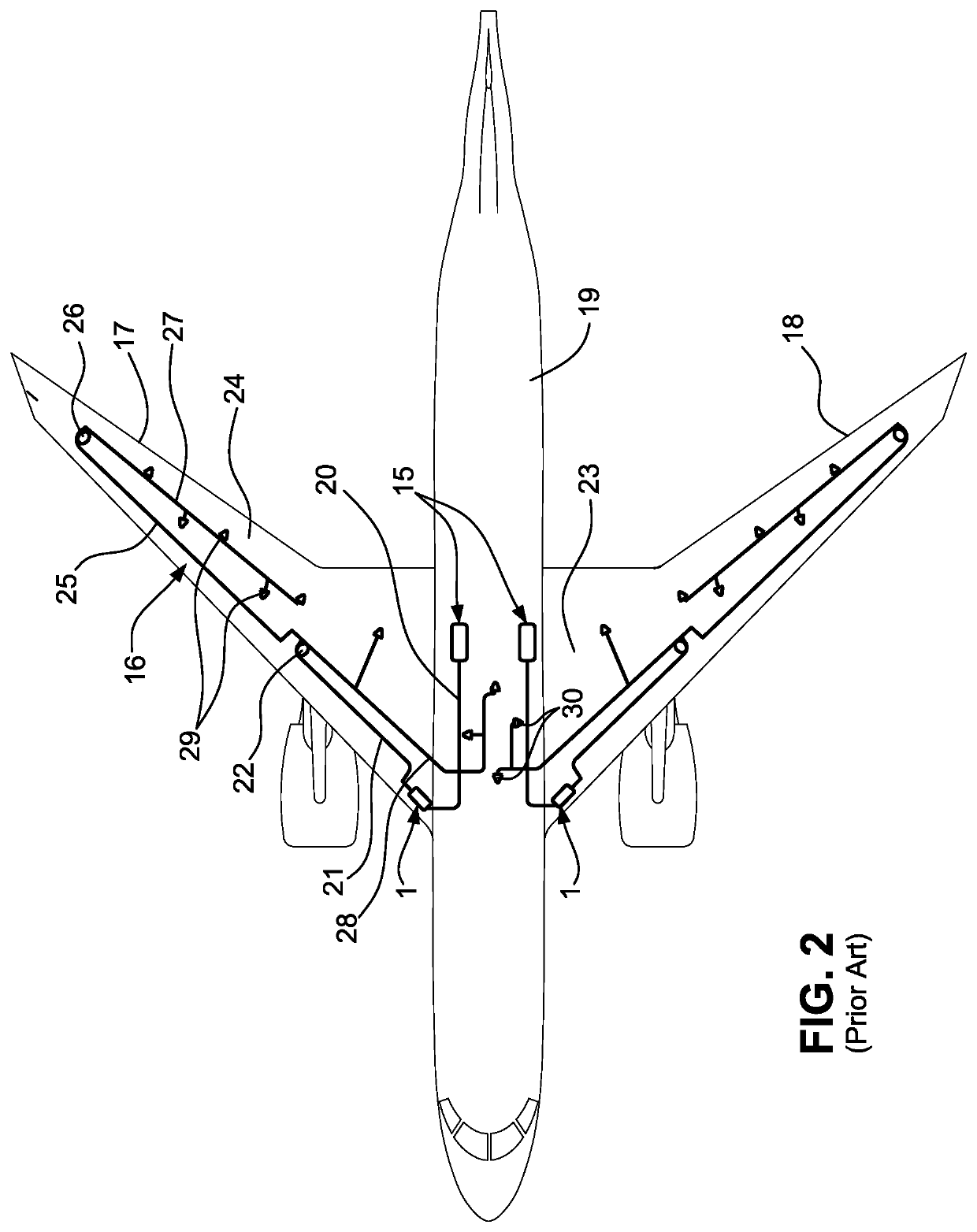 Fuel tank inerting system