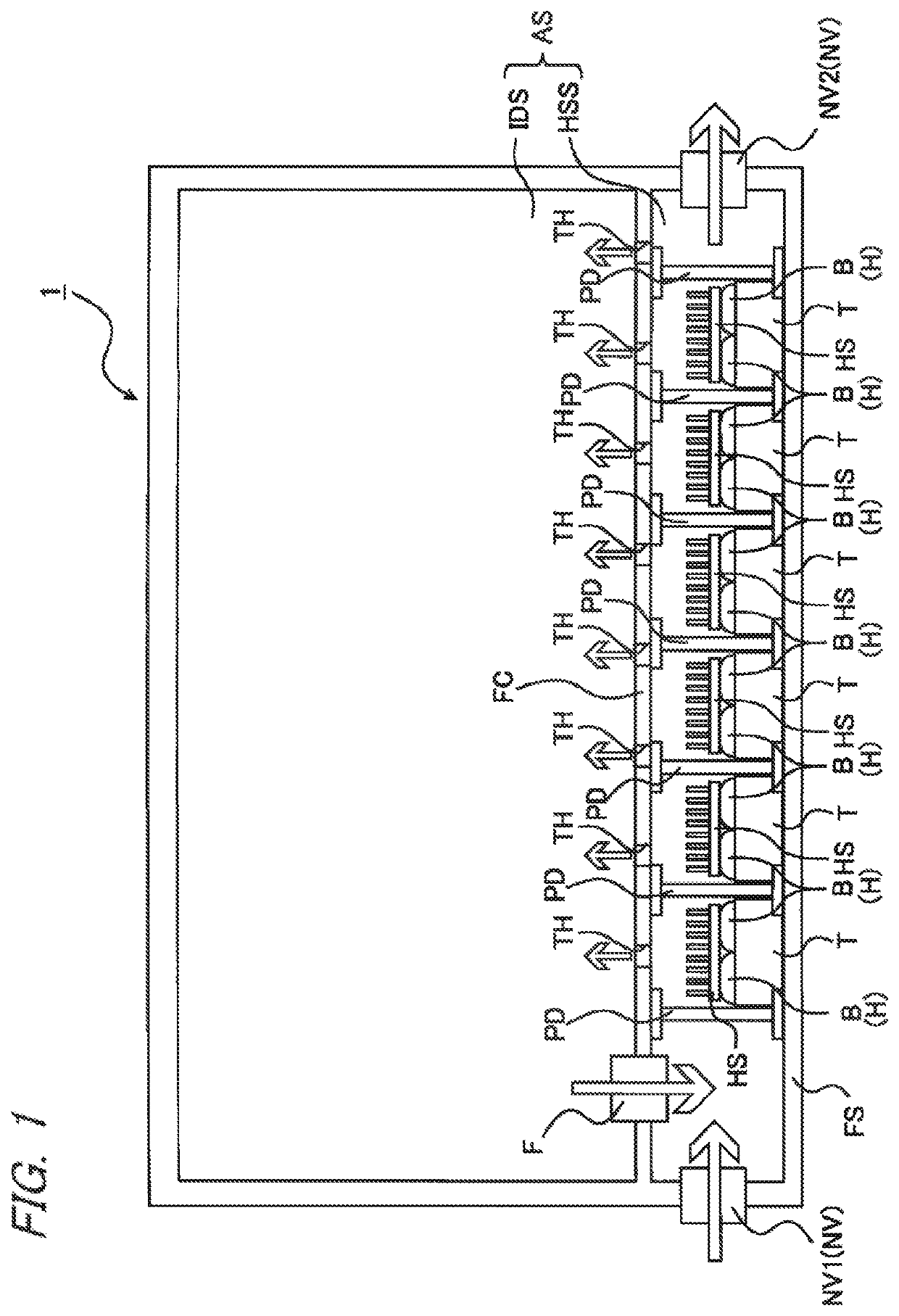 Heat storage system and installation method of latent heat storage material thereof