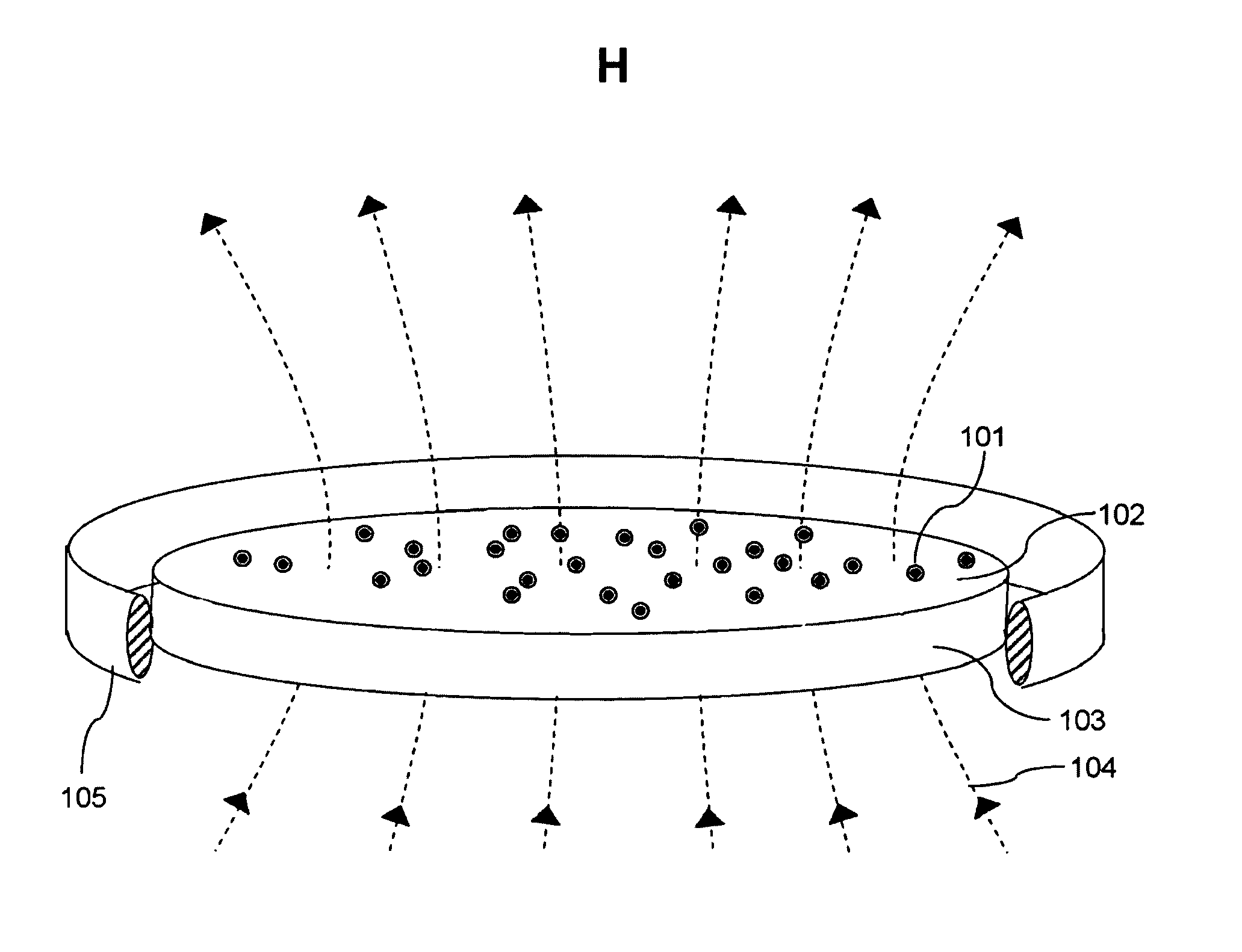 Method of driving liquid flow at or near the free surface using magnetic microparticles