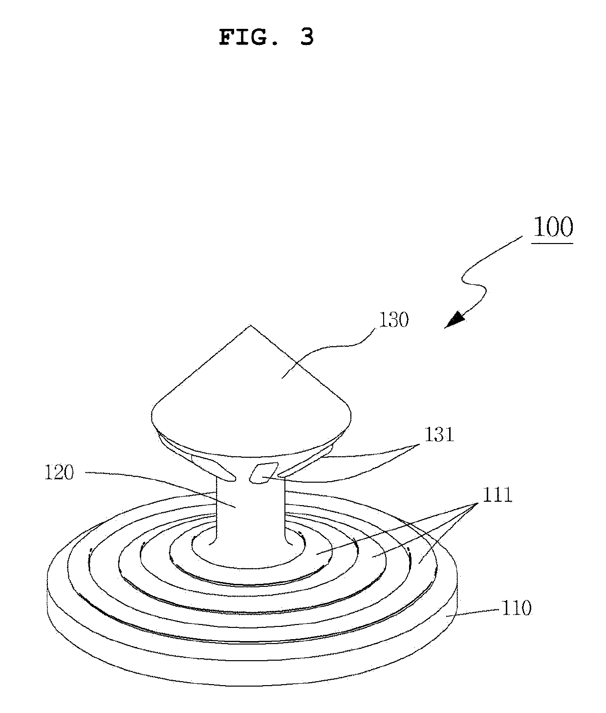 Hydraulic mount having unidirectional damping membrane