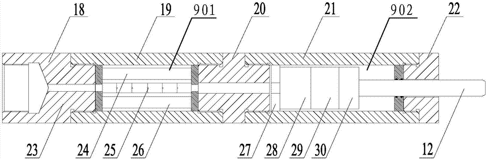 Down-hole salvage tool based on wireless control and using method