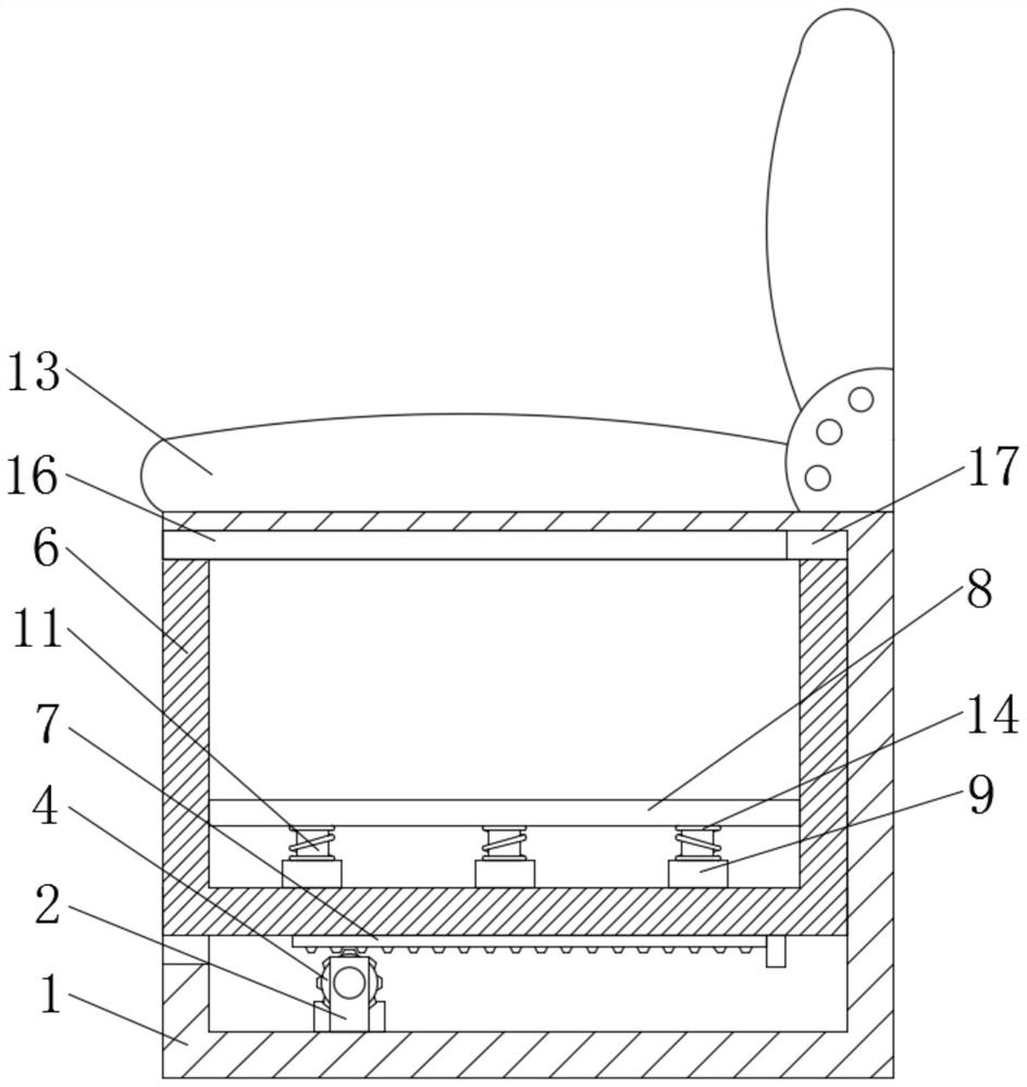 Automobile seat convenient for storing articles