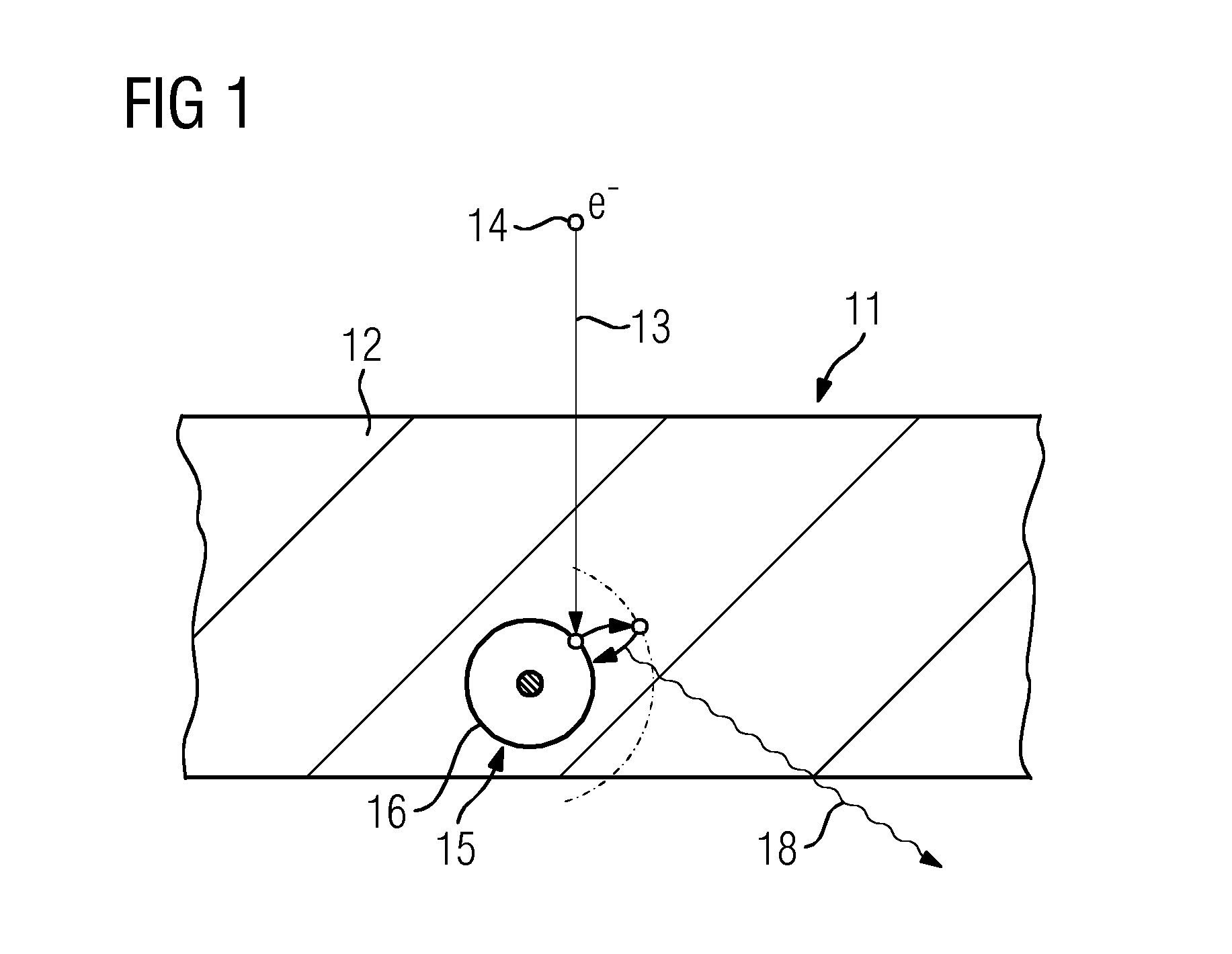 X-ray source and the use thereof and method for producing x-rays