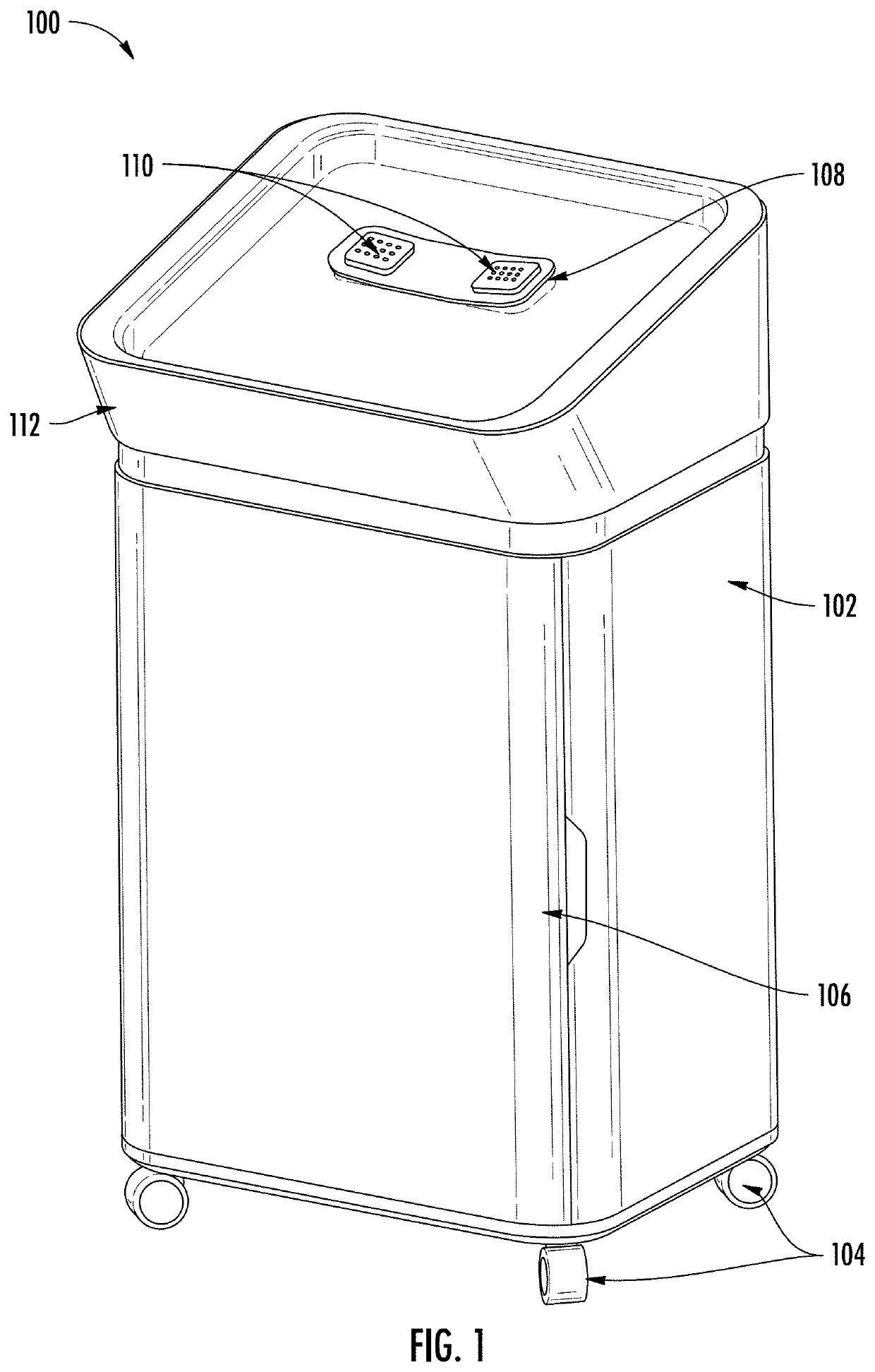 Mobile eye washing station