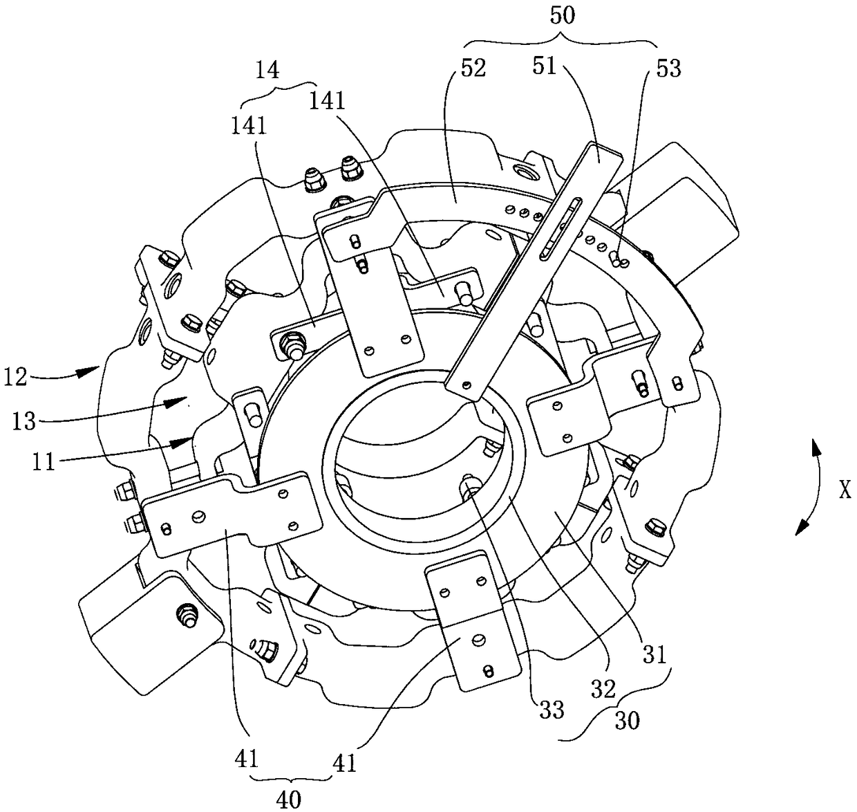 Cable-clamping device and method method for using the same