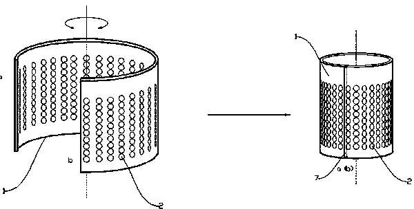 Making method of hollow fiber membrane filter element sealing layer with three-dimensional structure