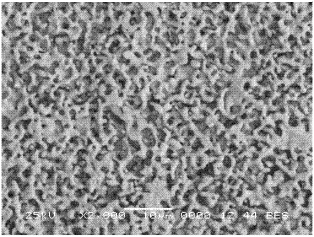 A kind of preparation method of microporous, high-porosity nickel-chromium-molybdenum porous material