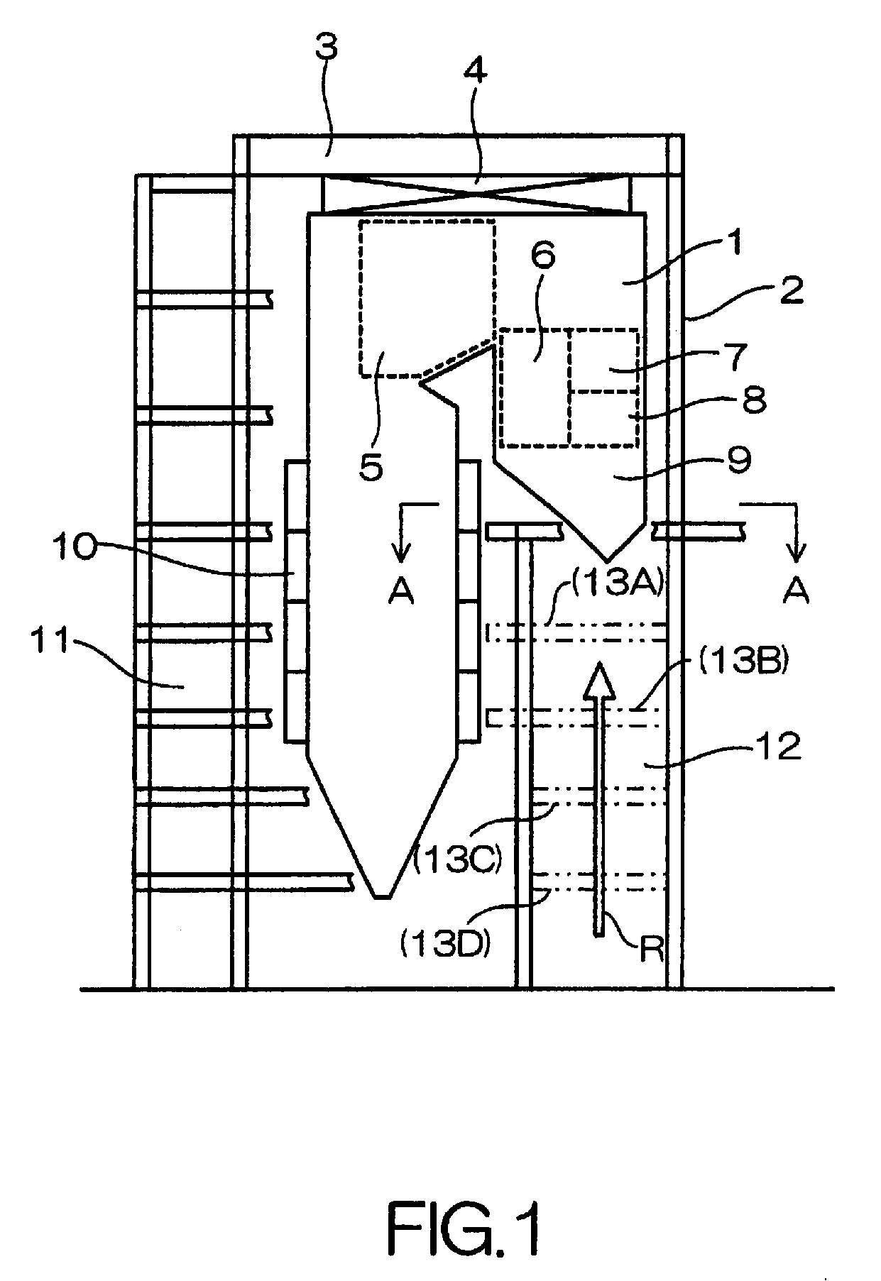 Method of building a floor for a boiler cage