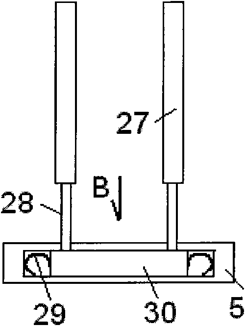 Multifunctional electronic cart providing convenience for mental patient to relieve the bowels