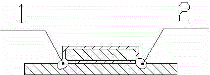 Manufacturing process for three girders of subway