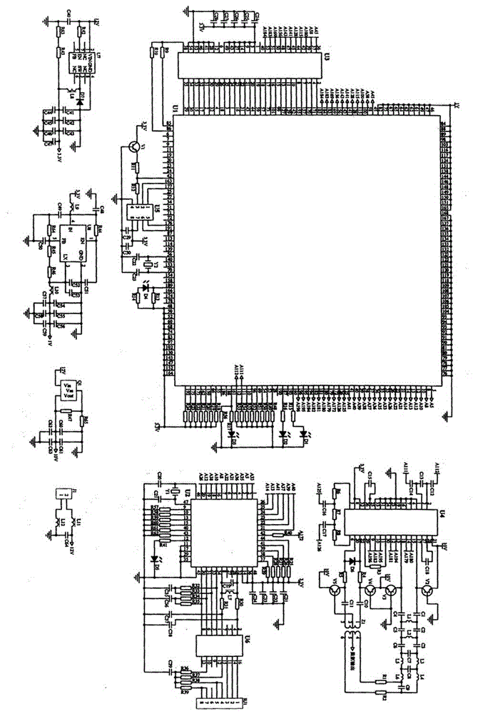 Module control circuit on cable television Ethernet coaxial-cable transmission local side